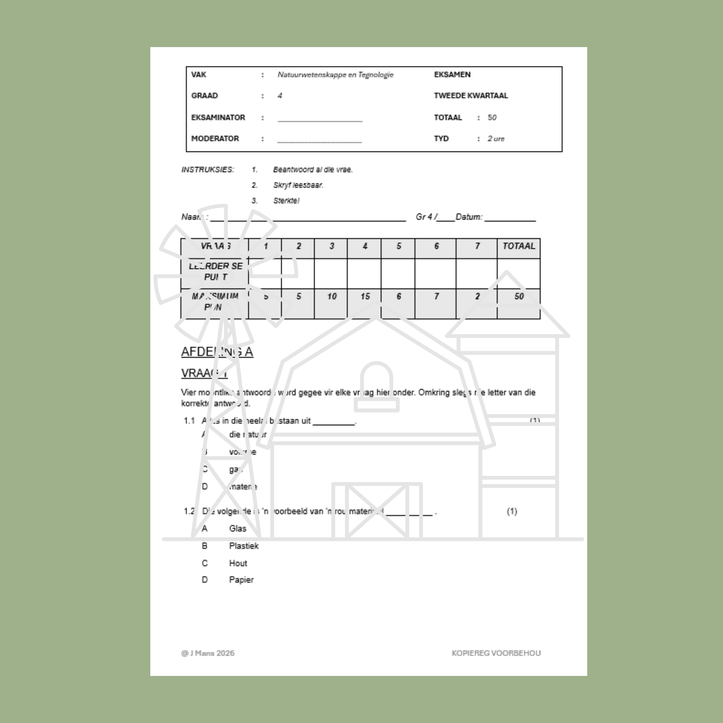 June Examination
