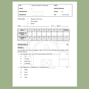 Term 1 Test